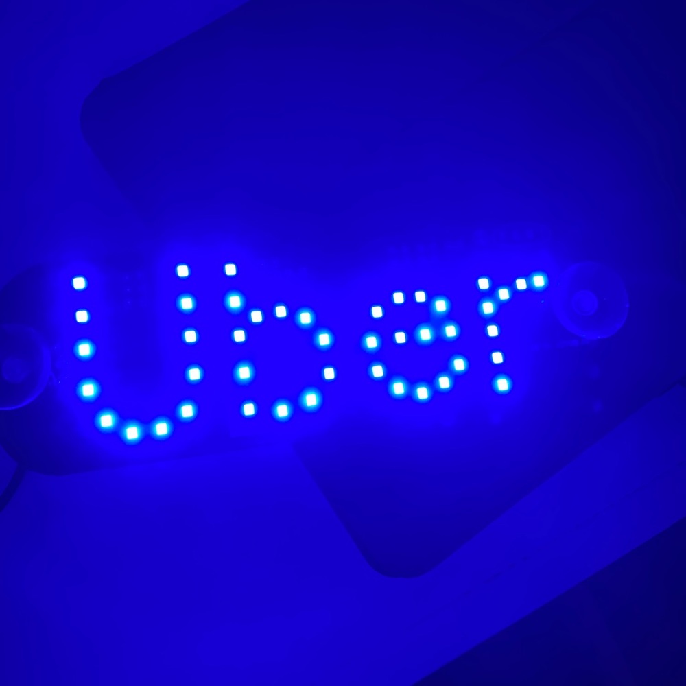 Brand new Uber light